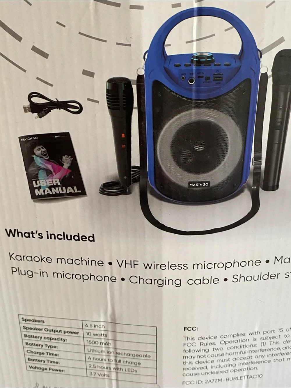 Masingo Karaoke Machine - Picture 10 of 10